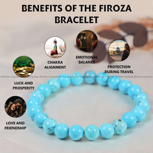 Load image into Gallery viewer, Firoza/Turquoise Bracelet Love And Friendship Bracelet
