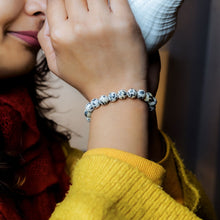 Load image into Gallery viewer, Dalmatian Jasper Bracelet - Helps in Joy, Positivity, and Emotional Balance - Suitable for Unisex
